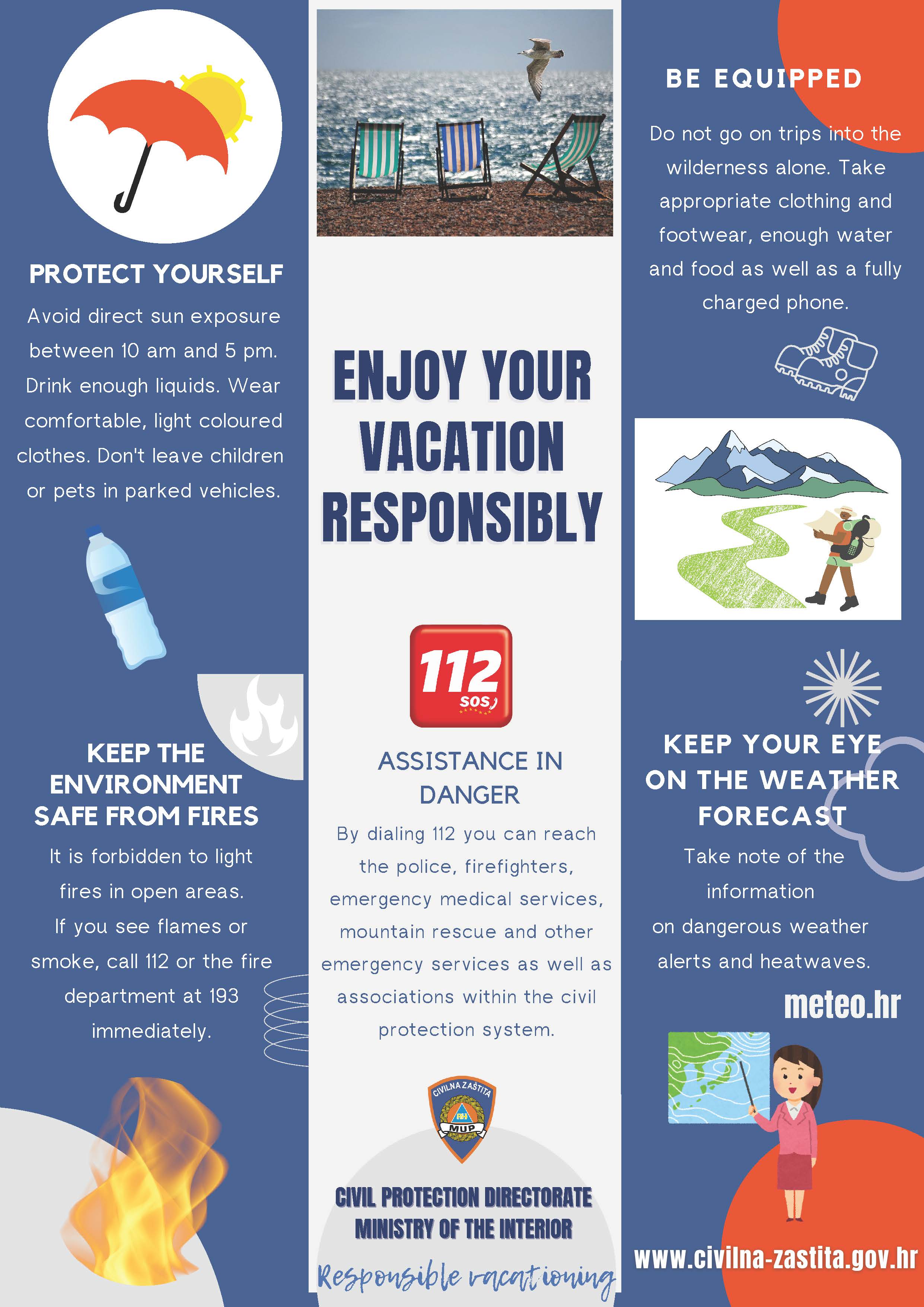 ENJOY YOUR VACATION RESPONSIBLY 2025 ENG